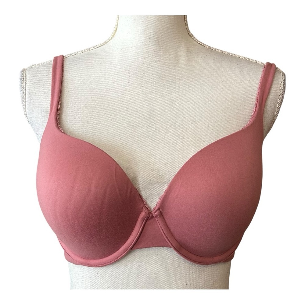 Victoria’s Secret Perfect Shape Bra Women’s SZ 32DD in Cottage Rose‎